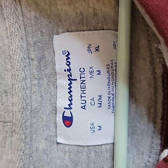 Champion Hooded zip-up jacket spot on back of hood - Picture 2 of 4
